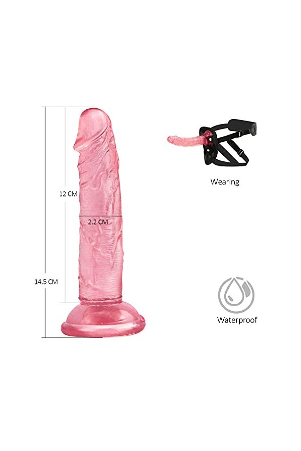 ADASTE Petit G??E Ceinture Pour Fémmé Double Gode Ceinture Couple Gros G?? Céi???Re C?Ūple Fémmé,G?De F?Mme S?X C?I?Tụre V?Br