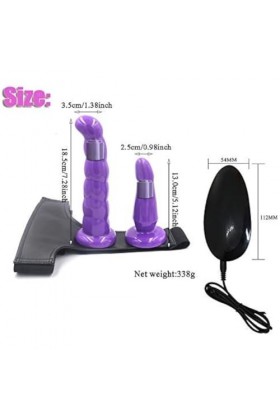 She is Love Gode-Mich-Et Double Penetr-Ation Pour Homme Anàlé Vîbrant Femme Póiňt Ġ Lesbiénné Silicone Simple, Realiste Doubl