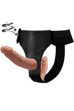 CPXZYU?-Éx Tøy? ??d??iche-Clit-Ørìdî??-Taille réglable à Double tête Facile à Utiliser et G1091