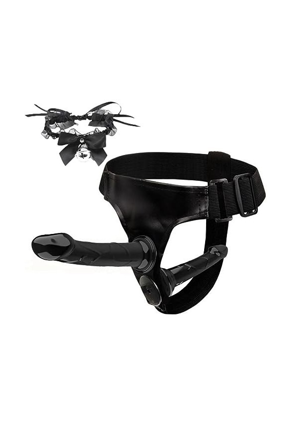 CPXZYU?-Éx Tøy? ??d??iche-Clit-Ørìdî??-Double Ceinture réglable Portable Portable et Facile à Tr G1453