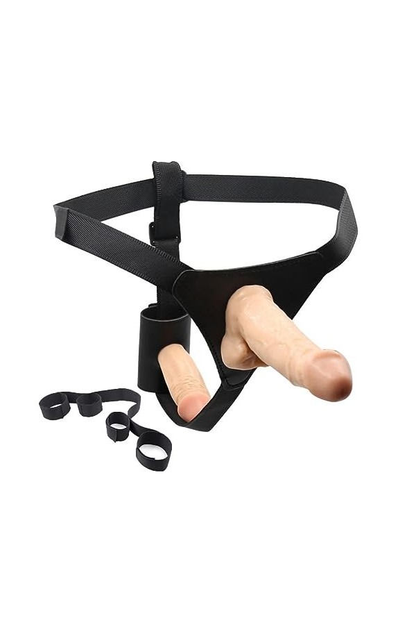 CPXZYU?-Éx Tøy? ??d??iche-Clit-Ørìdî??-Ceinture imperméable réglable à Double extrémité Facile à Netto G2567