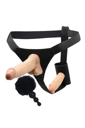 CPXZYU?-Éx Tøy? ??d??iche-Clit-Ørìdî??-Ceinture réglable à Double extrémité Portable Facile à Utiliser et résistant G3261