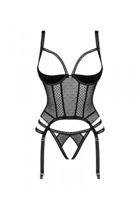 Obsessive Corset Sexy Et Séduisant Lanelia Corset, Noir,XS-S