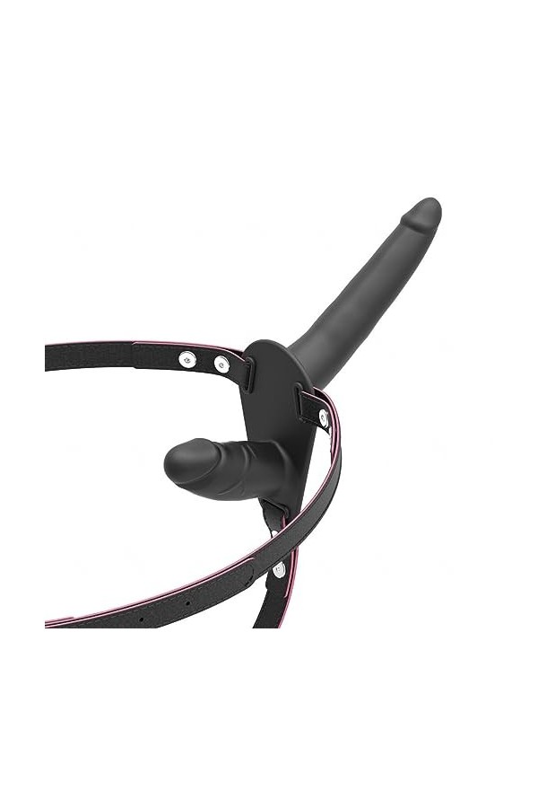 CPXZYU?-Éx Tøy? ??d??iche-Clit-Ørìdî??-Ceinture réglable à Double extrémité Portable Facile à Netto G2910