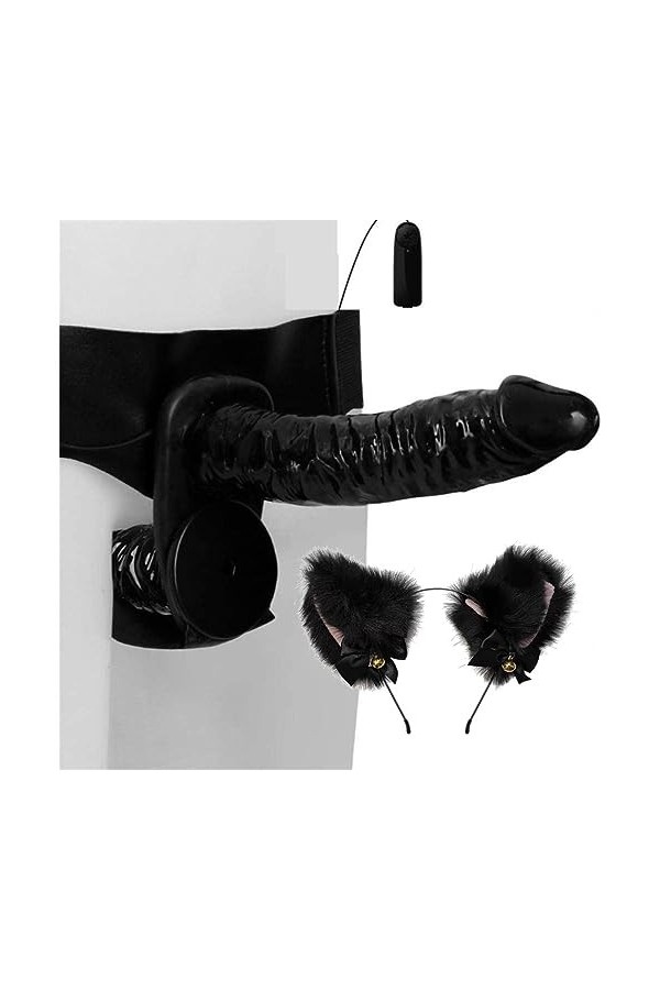 CPXZYU?-Éx Tøy? ??d??iche-Clit-Ørìdî??-Double tête étanche à Taille réglable Durable et Facile G2685