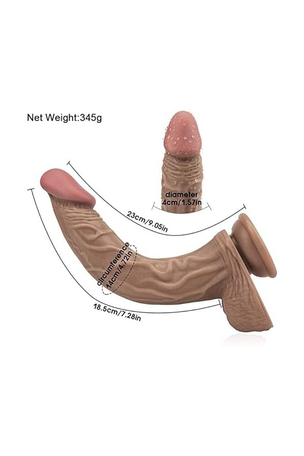 Gode Transparent à Double Tête Söuplé Göde Strāp-ön Göd Céintūre pour Côuple Hemme Réālisté Gôdémīché Céintūre Réālisté Sex F