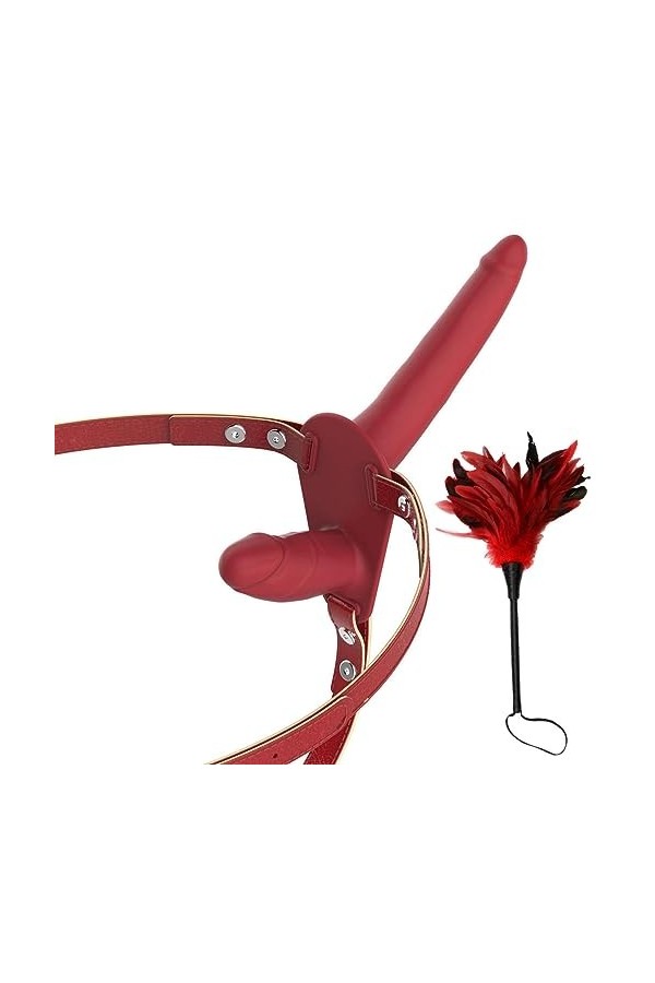 CPXZYU?-Éx Tøy? ??d??iche-Clit-Ørìdî??-Taille réglable imperméable à leau à Double tête Facile à Nettoye G3569