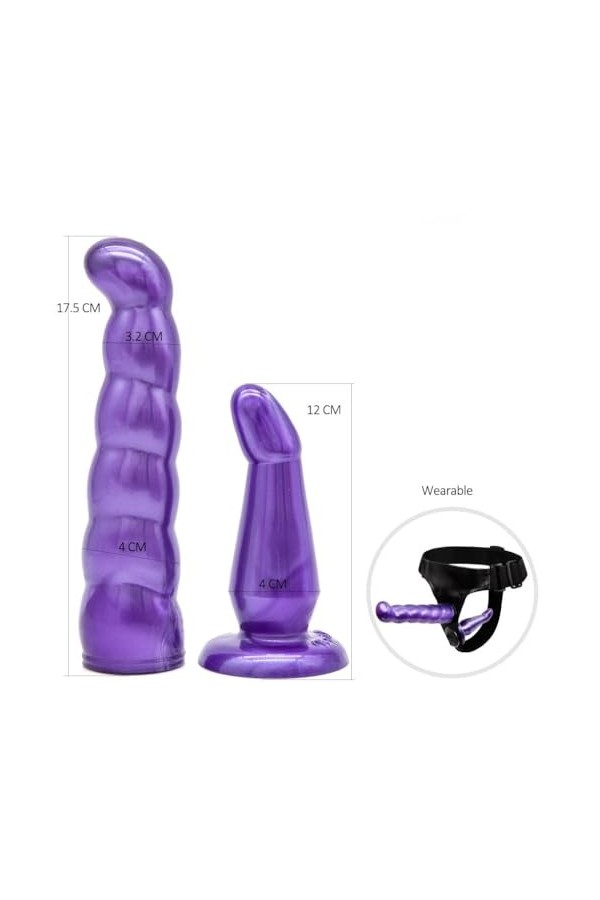 37,5cm double gode, Double pénétration Plúg anâlé Fémmé Débutante Homme Vîbrant Ṣex toys Fémmé