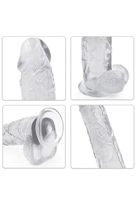 Transparent G?d? Xxl Enorme Sëx Tôýs Femme Rèaliśté Gødémîchéts Ánụś Hômme pour Ġáy Sě?tóy Silicone Souple G??e F?mme ??x Re