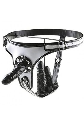 CPXZYU?-Éx Tøy? ??d??iche-Clit-Ørìdî??-Ceinture réglable à Double extrémité Portable Beau e G696