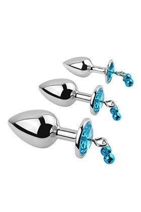 EsHals 3Pcsànâldilâtateursplugcoloréréfléchissantmulticolorefondrondànâl3Pièces/Ensemblecristaldiamantmétalpierresprécieusesa