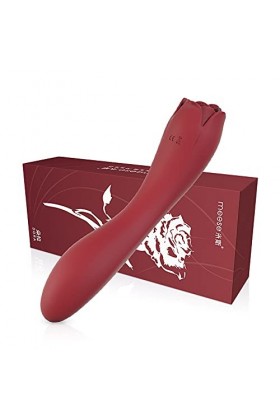 BioPlj Laṇgụe Vîbrant Rose Double Mas-seur aspi-rateur vibromass-EUR Stimul-ateur Lang-UE clito-ridien VI-Brant Femme Succsio