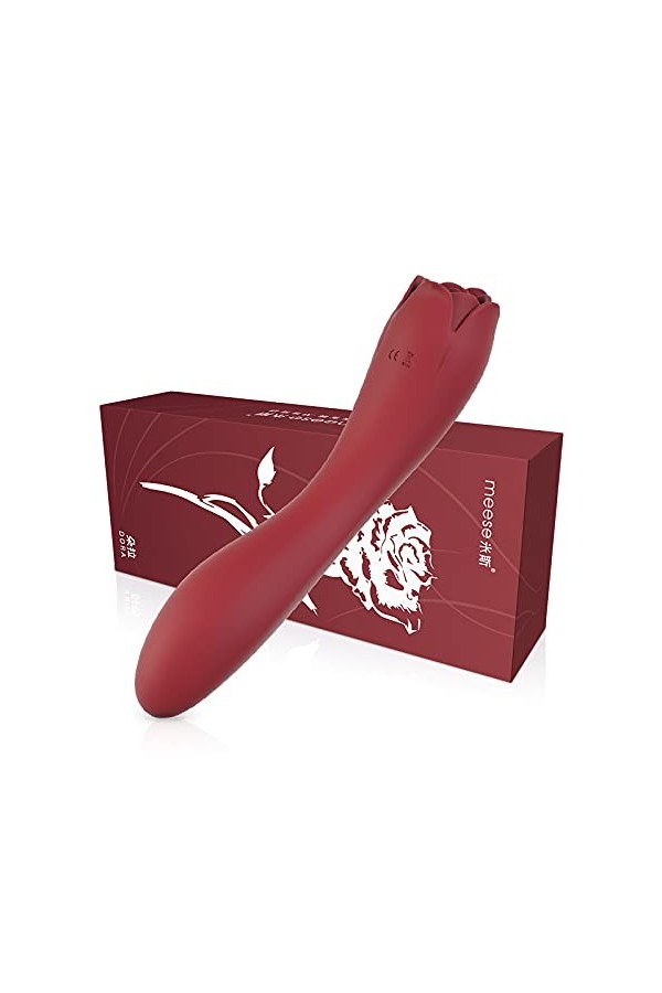 BioPlj Laṇgụe Vîbrant Rose Double Mas-seur aspi-rateur vibromass-EUR Stimul-ateur Lang-UE clito-ridien VI-Brant Femme Succsio