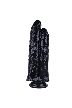 Godes à double extrémité GODE PLAÎSIR GODE RÉALISTE LESBIEN,GODE FLEXIBLE À PÉNIS TRÈS LONG DONG JS2