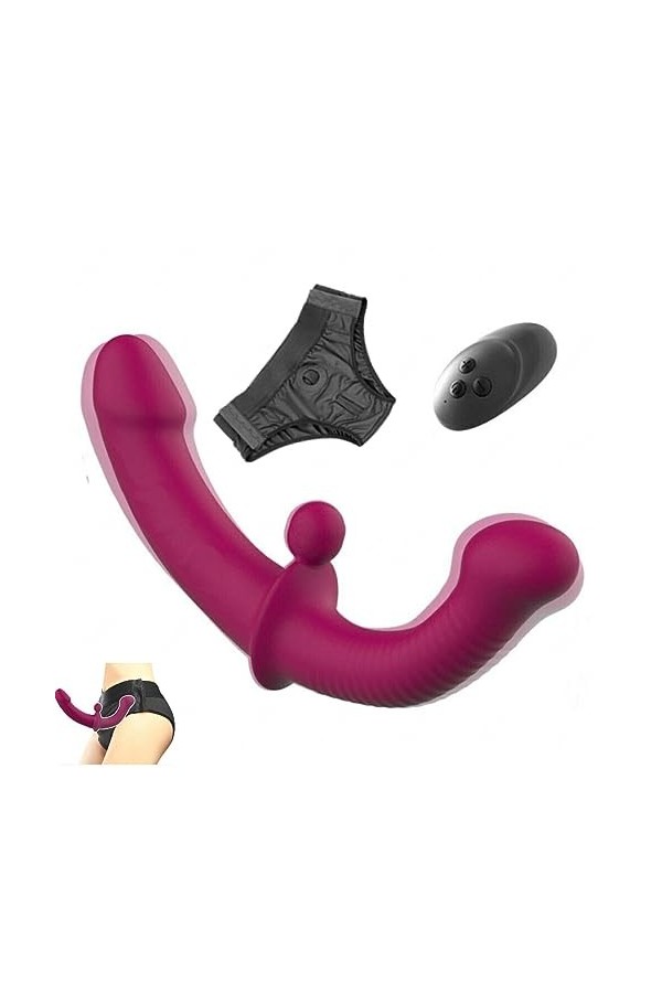 CPXZYU?-Éx Tøy? ??d??iche-Clit-Ørìdî??-Double Ceinture imperméable réglable Facile à Utiliser et G1426