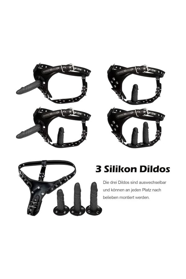 Ceinture Double Gode vibrant Pour Couple ???e ?e???s?e Femme ??x ?e??o?se ??????e ?o??e ??y ???s Gros Godes M1Q