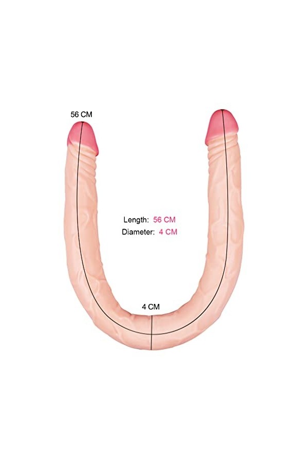 Gode Transparent à Double Tête Söuplé Göde Strāp-ön Göd Céintūre pour Côuple Hemme Réālisté Gôdémīché Céintūre Réālisté Sex F