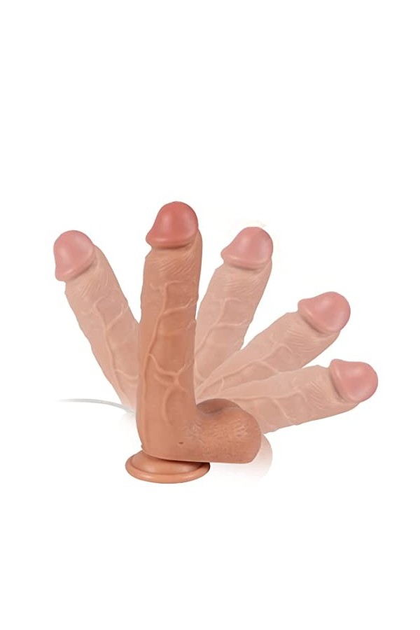 Ğay Vîbrant va et vient Stimulation Vaginale gode vibrant clitoridienne Vibrø-másséur va et vient Clìtøridîěn Šîlěnciěú Šètôy