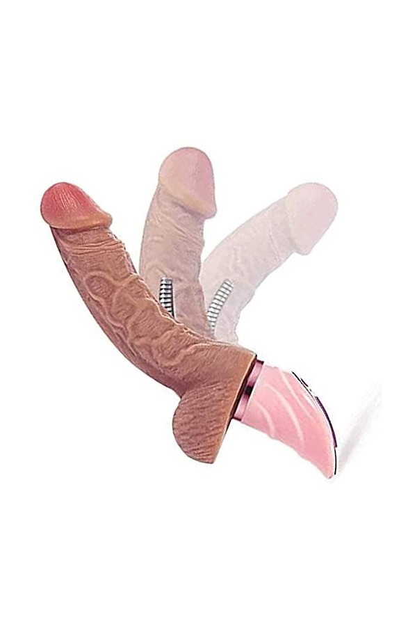 Gôdë Femme Sëx Vibromásseúrs va et vient Stimulation Vaginale gode vibrant clitoridienne Vìbrømássèurs Femînin Sèxtôyse Coupl