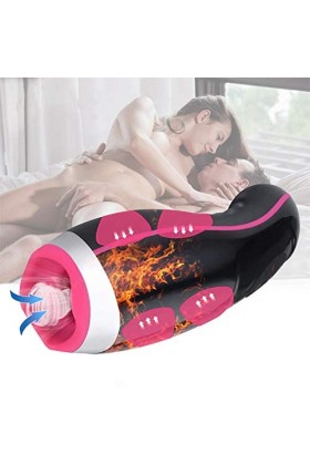 CPXZYUŚ-Éx Tøyș Ġọdẹṃiche Sèxtôysé Ġõđẹ Stîmulàtèur Masseur Portable Mạsṭụṛbâṭêur Hómmé Electrique Va Et Vient Chauffant V G7