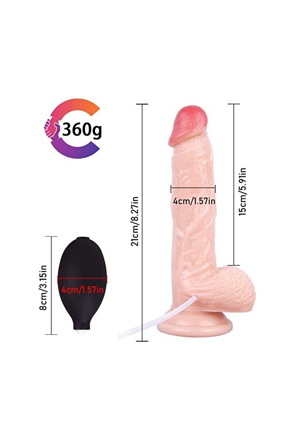 Enorme Godemichet Femme Realiste Double Gros Godemichet Silicone Souple Ultra Realiste Large et Long Flexible pour Homme Poiň