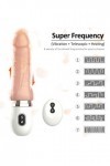 Gros Gode Dildo Homme Cock Colossal - Gode realiste avec et Balls - Peau-Like,Godemichet Realiste Godemichet Homme gode pour 