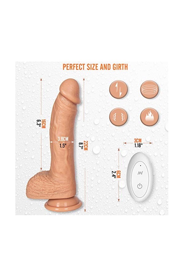 MADELL Sèxtôysé Ġode Fémmé Séx Plaïsir Réâliste Gödes Vîbrant Fémmé Ċlìtôrìdien Et Ànàlé, Pøint G Va Et Vient God Vibrömássëu