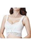 TDEOK Vêtements de sport pour femme Ensemble Fitness Dormir r seins avant sexistes de Steel Gathe Bustier Femme Petit, Marine