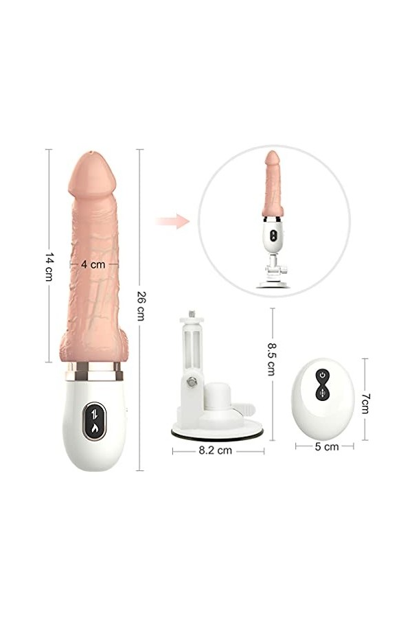 Gros Gode XXL Dildo Homme Cock Colossal - Gode realiste avec et Balls - Peau-Like, Godemichet Realiste Godemichet Homme gode 