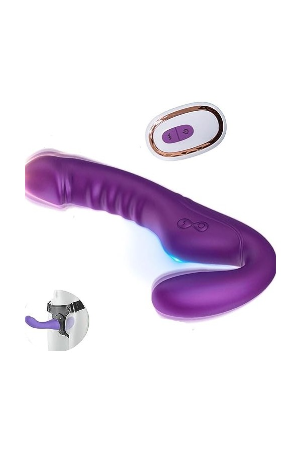 CPXZYU?-Éx Tøy? ??d??iche-Clit-Ørìdî??-Double Ceinture réglable Portable Usage Multiple G1795