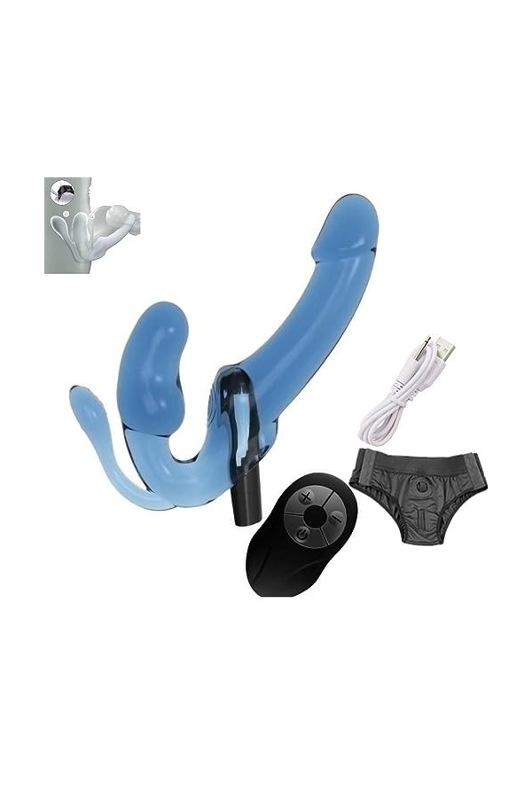 CPXZYU?-Éx Tøy? ??d??iche-Clit-Ørìdî??-Ceinture imperméable réglable à Double extrémité Portable résistan G231