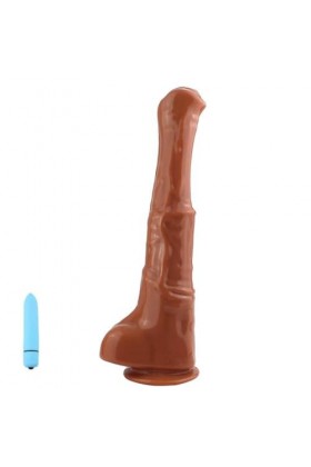BioPlj-?îld? Áñ?l?? P?ll?-Énorme Silicone incassable Doux et Facile à Utiliser,Brown-XL D1946