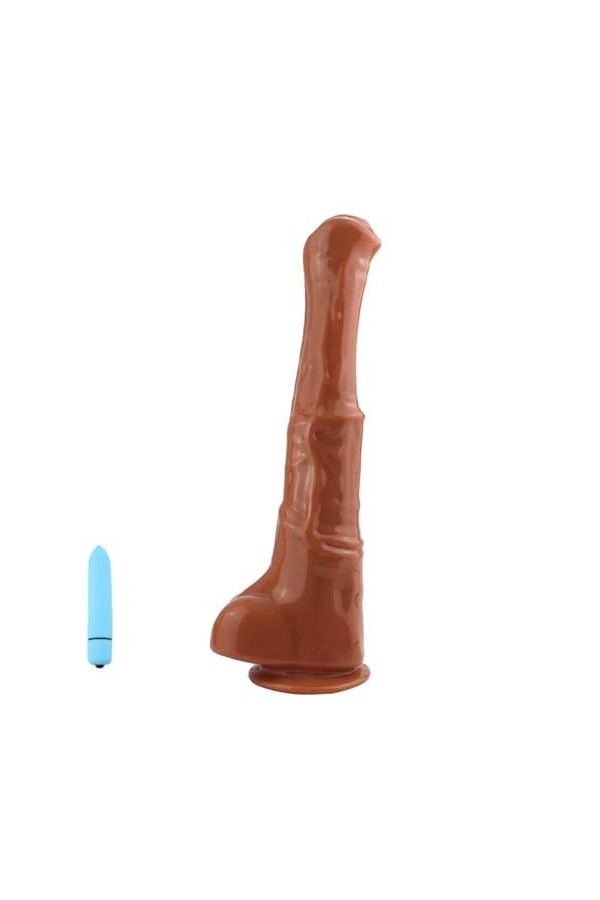 BioPlj-?îld? Áñ?l?? P?ll?-Énorme Silicone incassable Doux et Facile à Utiliser,Brown-XL D1946