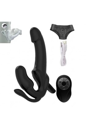 CPXZYU?-Éx Tøy? ??d??iche-Clit-Ørìdî??-Taille réglable à Double tête Facile à Utiliser et G2531