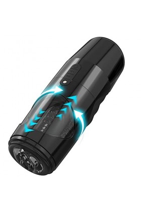 CPXZYUŚ-Éx Tøyș Ġọdẹṃiche Enormes Masculins Automatiques, Ś-Éxpour Pour Homme Avec 10 Modes Élescopiques & Rotations Vagin G9