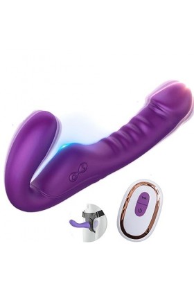 CPXZYU?-Éx Tøy? ??d??iche-Clit-Ørìdî??-Double tête Portable Doux Facile à Nett G714