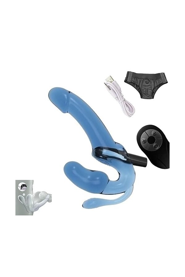 CPXZYU?-Éx Tøy? ??d??iche-Clit-Ørìdî??-Ceinture Ajustable imperméable à Double extrémité Usage Multiple G2184