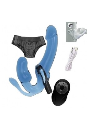 CPXZYU?-Éx Tøy? ??d??iche-Clit-Ørìdî??-Double tête étanche à Taille réglable Portable et Facile à Tr G2340