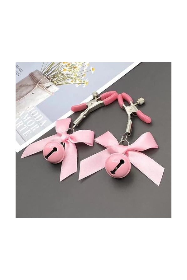 stimulation mamelon 1 Paire Pinces pour Les Femmes Amoureux Lune de Miel Fournitures T83