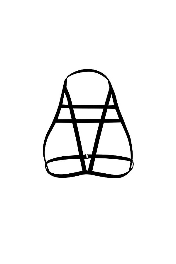 TDEOK Lingerie pour femme avec haut bustier creux pour femme Lingerie sexy pour homme, Noir , S