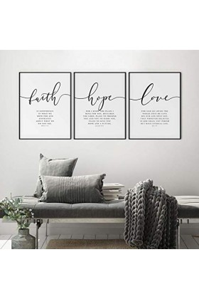 Impression sur toile verset biblique affiche et impressions murales impression citations chrétiennes toile peinture salon aff