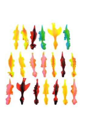 ASSIGN Mini Jouet Dinosaure Jouet Catapulte Slingshot, Jouet De Doigt Dinosaure Fronde Lance Pierres Extensible en Caoutchouc