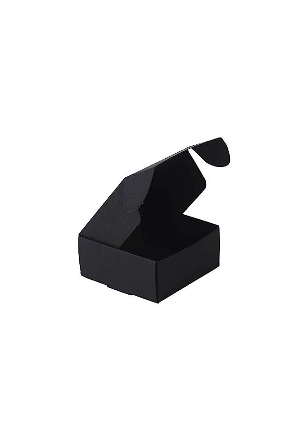 SUIOPPYUW 50 pièces Kraft avion boîte bijoux affiche boîtes en papier pendentif collier mallettes de transport charme mallett