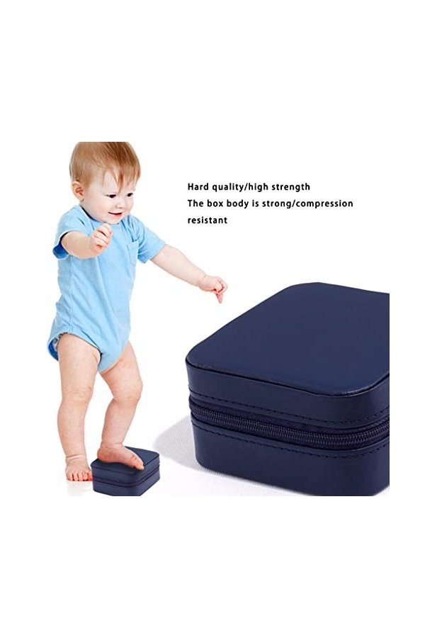 Allayu Sac de rangement étui à bijoux Portable pratique supports délicats décoration multifonctionnelle coiffeuse cadeaux de 