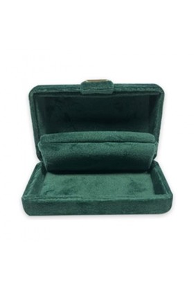 IOIUSKKU Boîte à bijoux en velours attache en métal anneau étui boucle doreille clous doreille organisateur Couple anneaux 