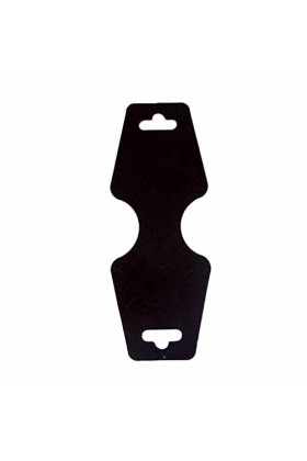 WUUISDNX 100 pièces Carte Carton Bijoux Bracelet Paquet Clous Cartes Pliable Emballage Spectacle Support Organisateur Accesso