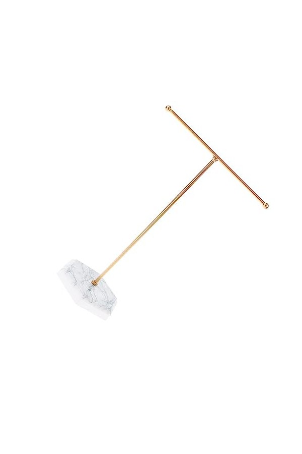 eexuujkl Bracelet en fer en forme de T présentoir bandeau organisateur bijoux bracelet support de stockage pour la maison sal