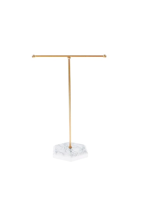 eexuujkl Bracelet en fer en forme de T présentoir bandeau organisateur bijoux bracelet support de stockage pour la maison sal