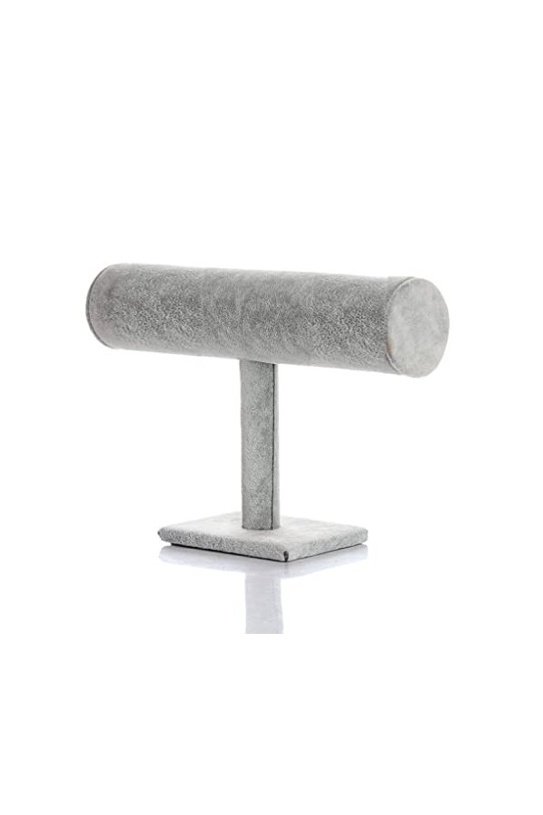 kawehiop Présentoir charme Vintage montres organisateur en forme de T dur PVC vitrine support de support accessoires maison m