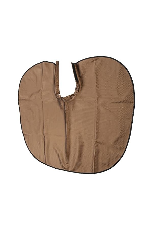 Cape de Coupe de Cheveux, Cape de Maquillage, Imperméable, Portable, Professionnelle pour Salon à Domicile Brun 